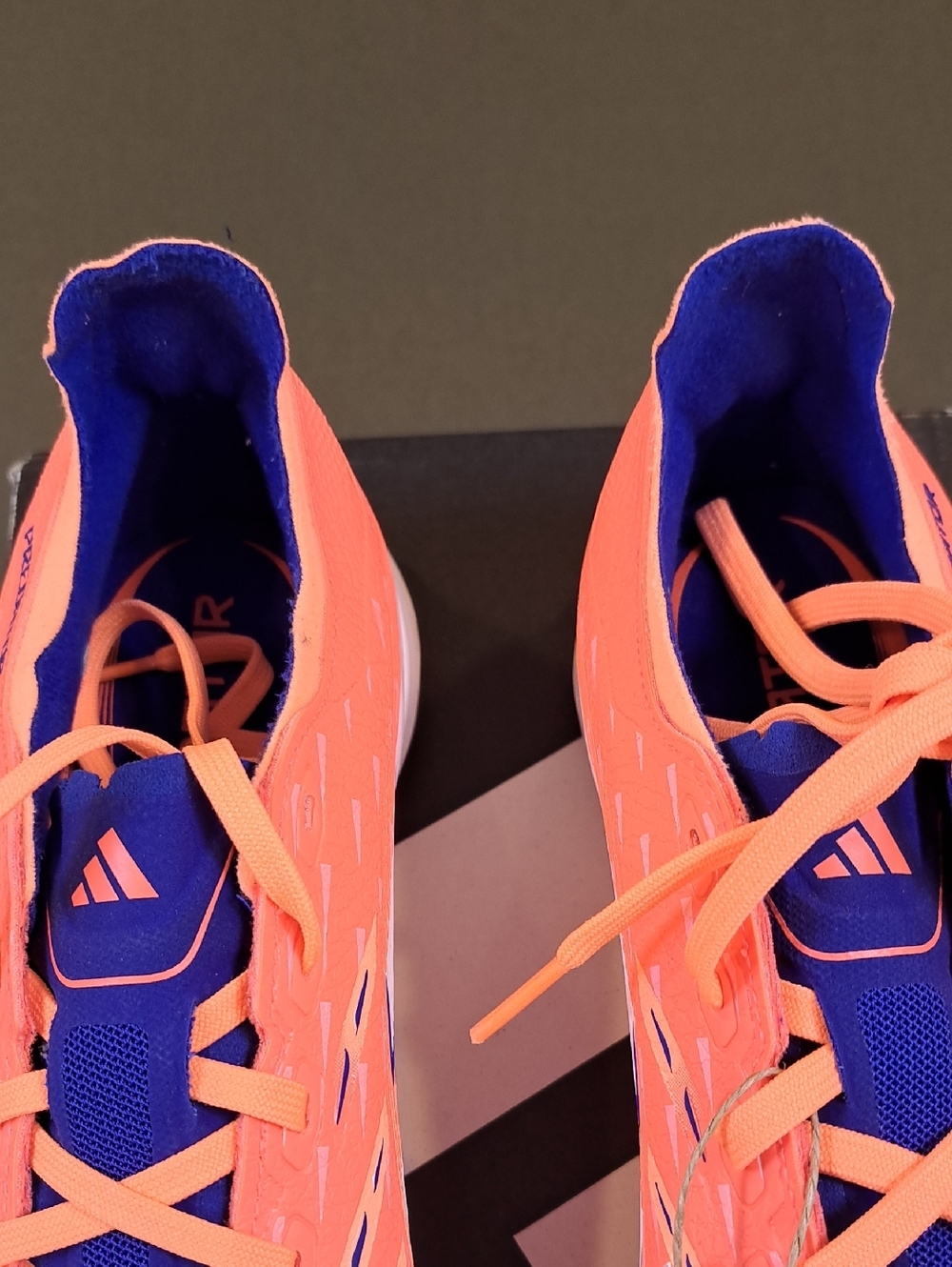 adidas Predator League TF Soccer  - Color: Coral/White/Orange - Size: Men 10.5 - Picture 5 of 11